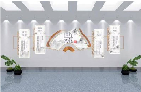 禄劝企业文化墙设计的核心要素。