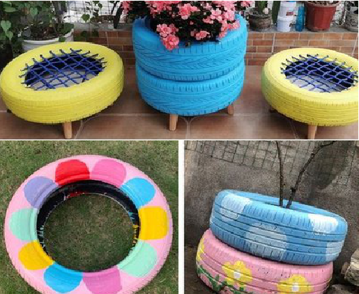 禄劝墙体彩绘-变废为宝