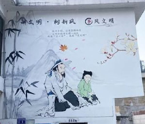 禄劝分享几个墙绘保养知识。