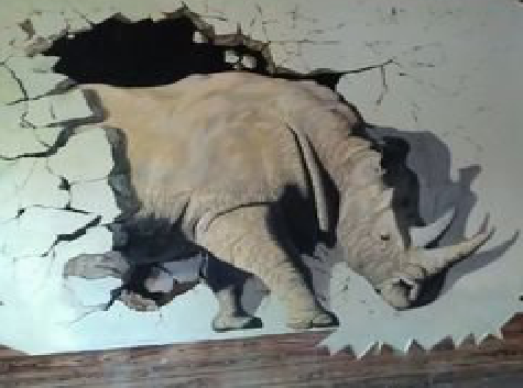 禄劝在墙绘中，如何绘制3D效果？