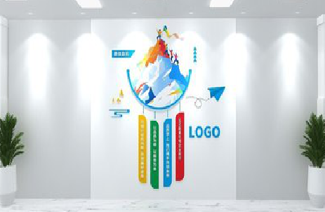 禄劝公司企业形象墙的工艺材料有哪些？