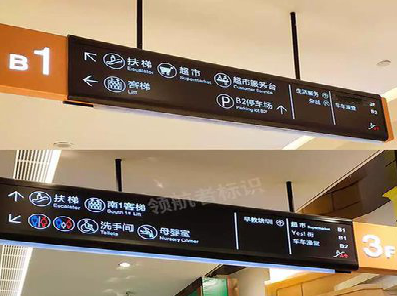 禄劝如何通过商场标识牌引导客流分布？